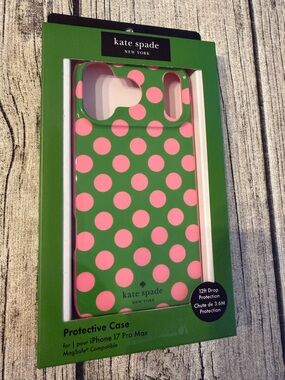 NWT! ♠️ kate spade wavy protective phone case for iPhone 17 Pro Max - MagSafe